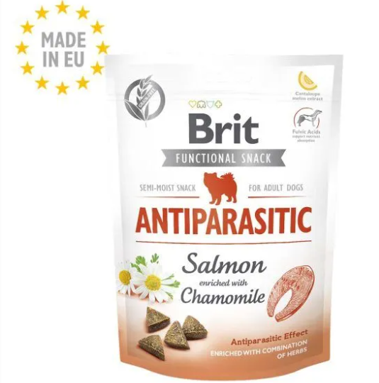 Brit Care Dog Functional Snack Antiparasitic Salmon (Saumon) 150g
