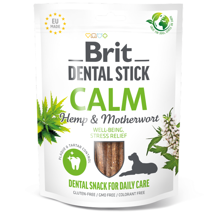 Brit Dental Stick Calm with Hemp And Motherwort​ (Chanvre et Agripaume​)