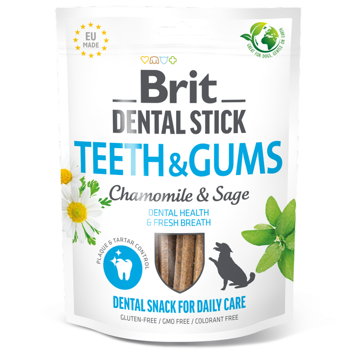 Brit Dental Stick Teeth And Gums with Chamomile And Sage​ (Camomille et Sauge​​)