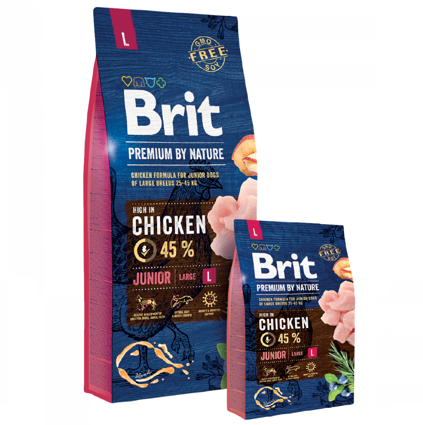 Brit Premium by Nature Chiot Large 15kg