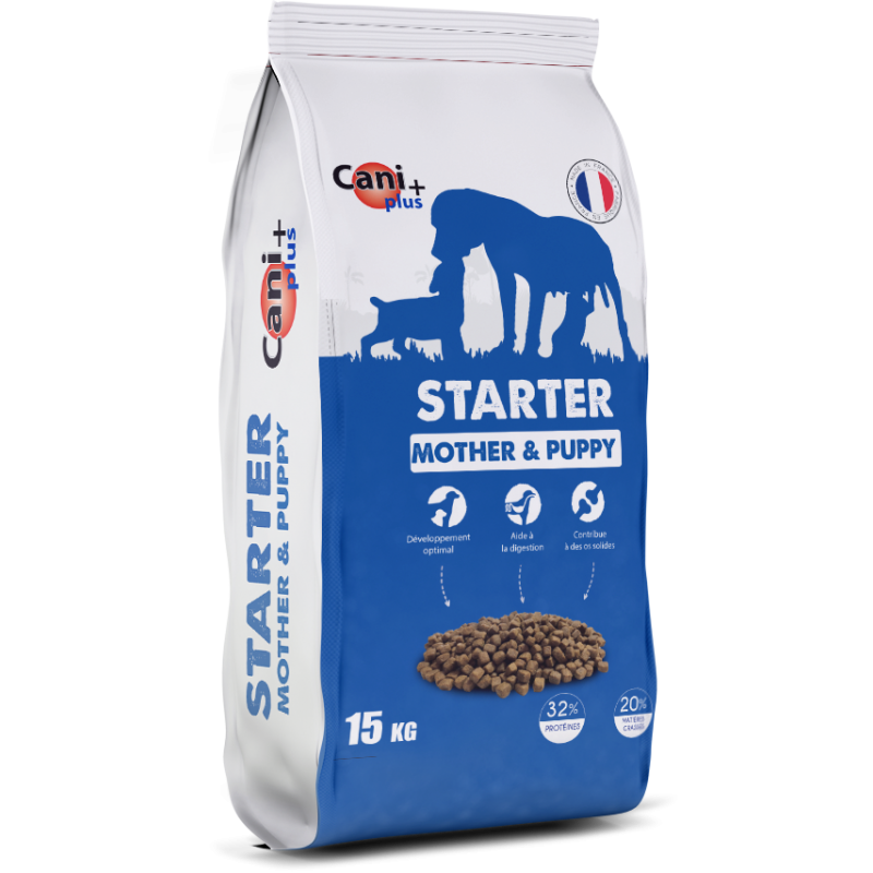 Cani Plus Croquettes Chiens Starter Mother And Puppy 15 kg