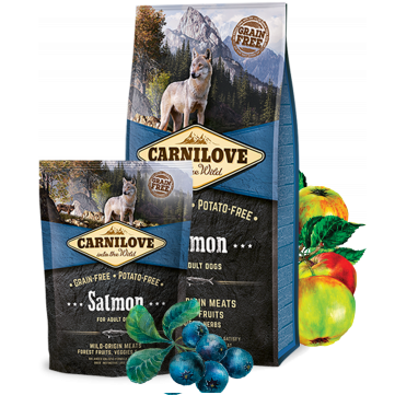 Carnilove Dog Croquettes Salmon Pour Chien Toute Race (Saumon) 12kg