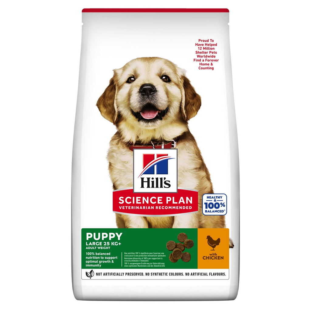 Hill’s Science Plan Aliment Sec Pour Chiot De Grande Race (2.5kg | 14.5kg) - 2.5 kg