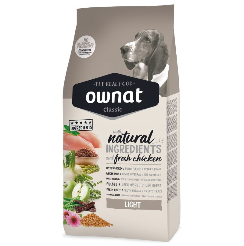 Ownat Classic Light (chien) 20Kg