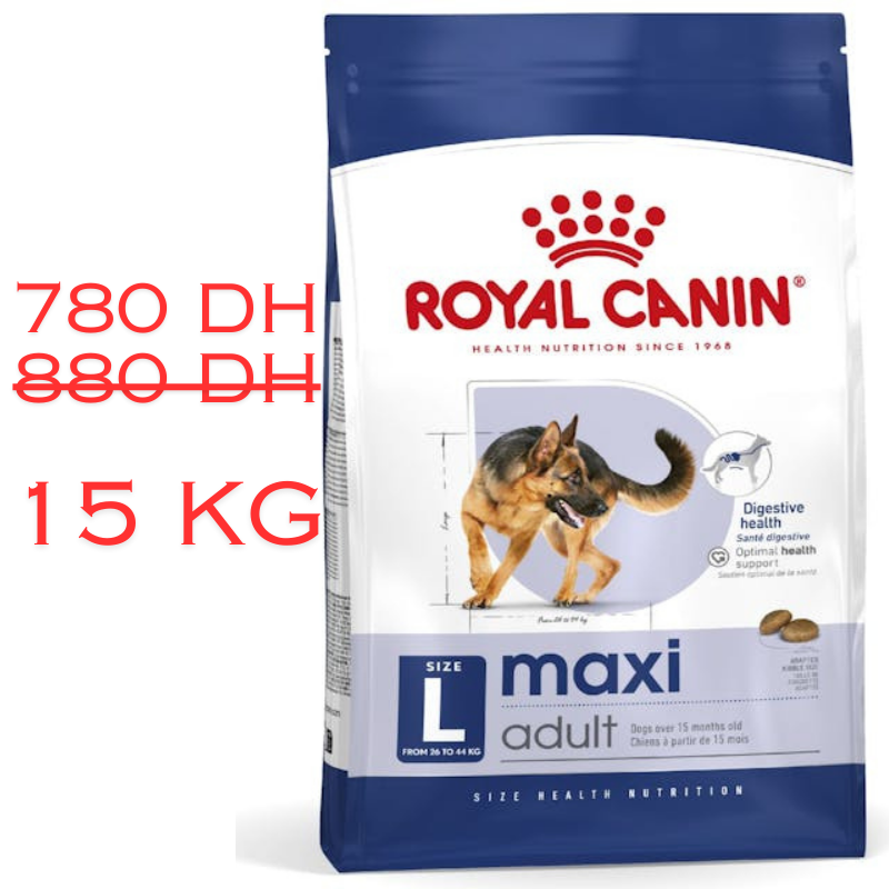 Royal Canin Maxi Adult 15 Kg promo
