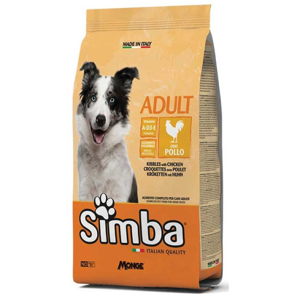 Simba Croquettes Pour Chien Adulte Au Poulet 10Kg | 20Kg - 10Kg
