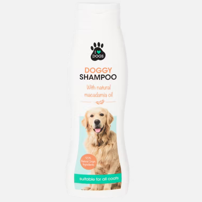Shampoing Amplificateur Pour Chien À L'huile de Macadamia (300ml)