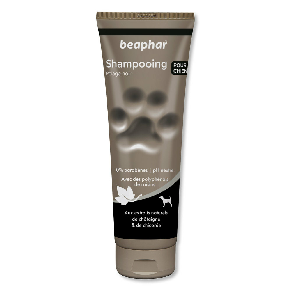Shampoing Beaphar premium Empreinte Pour pelage noir (250 ml)
