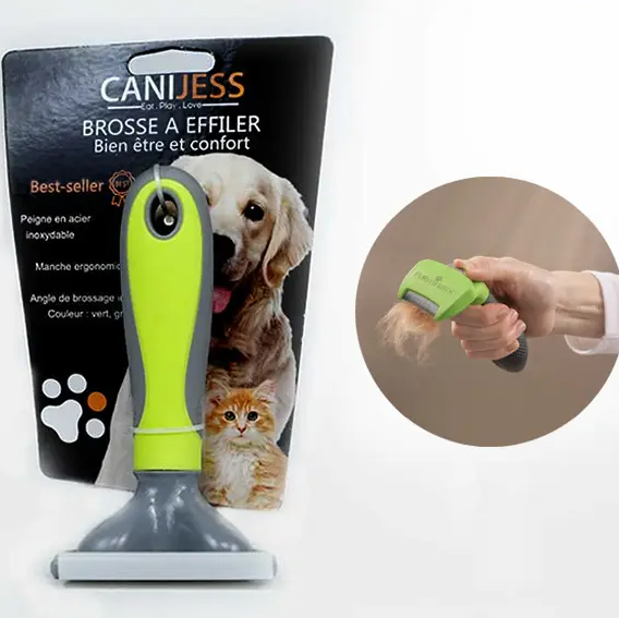 Brosse à effiler pour chien et chat Canijess