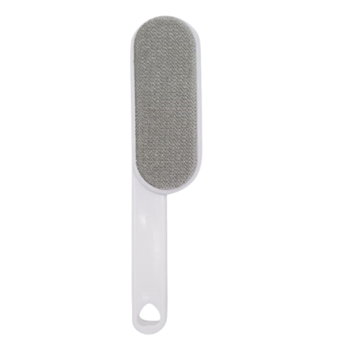 Brosse de Nettoyage de Poils sous Forme de Rectangle - L 24*5.5cm, Argenté