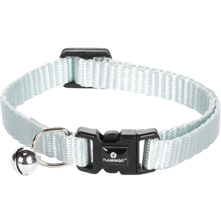 Flamingo Collier Chat Ziggi Bleu clair
