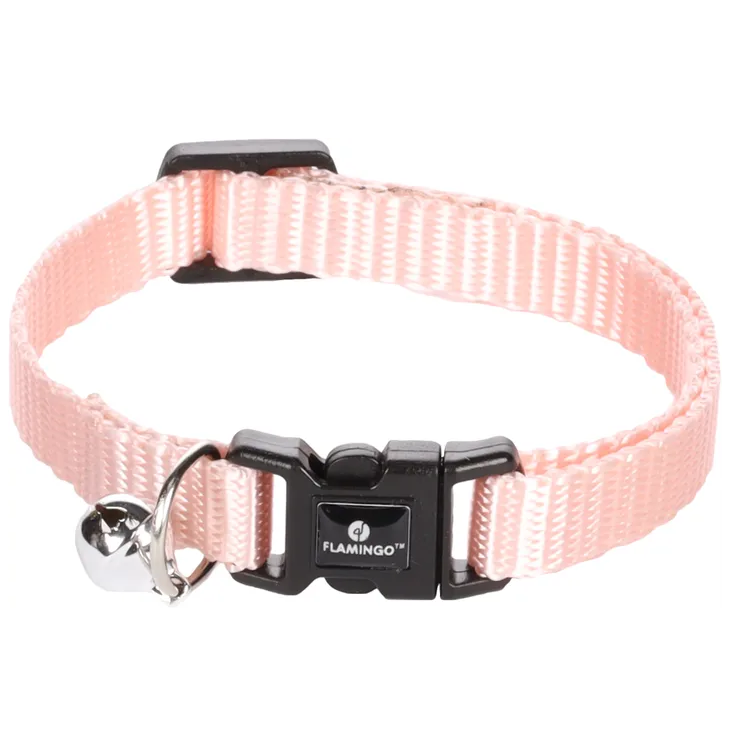 Flamingo Collier Chat Ziggi Rose clair