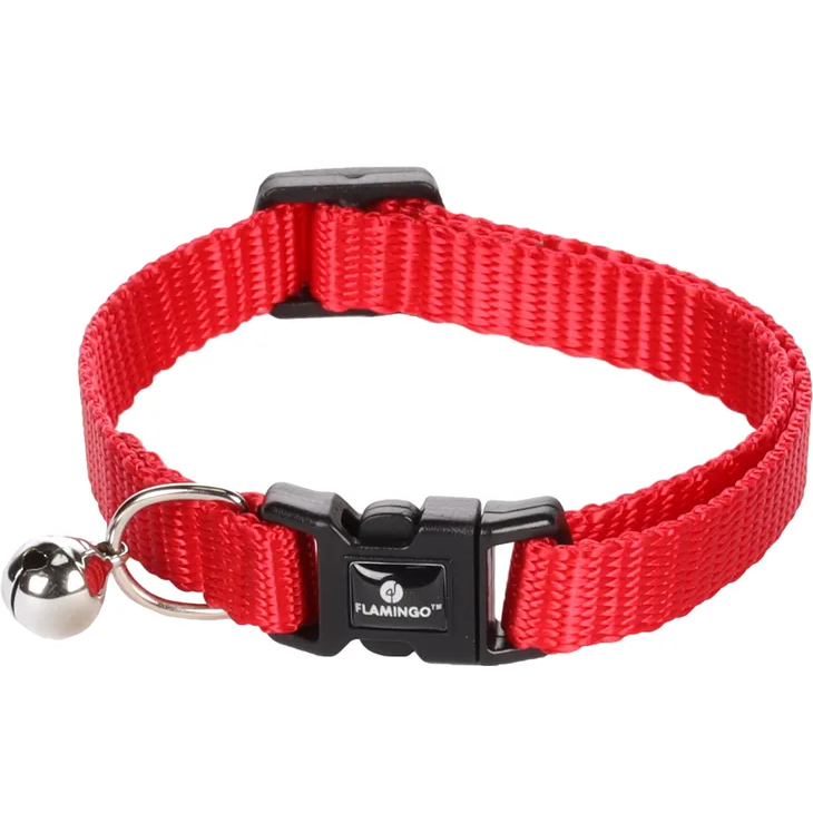 Flamingo Collier Chat Ziggi Rouge