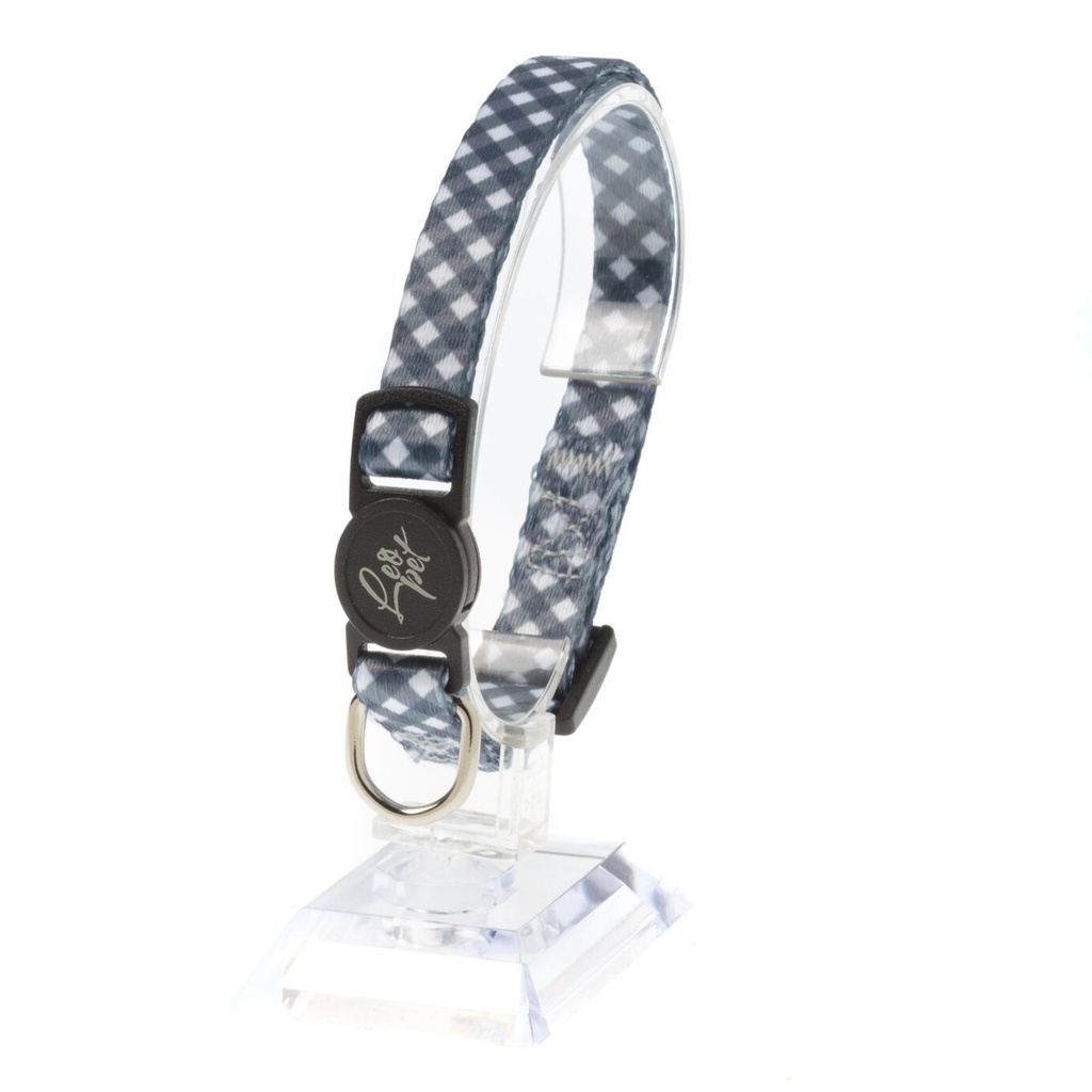 Leo Pet Collier Chat Grille 20-35cm (Bleu ou Orange) - Bleu