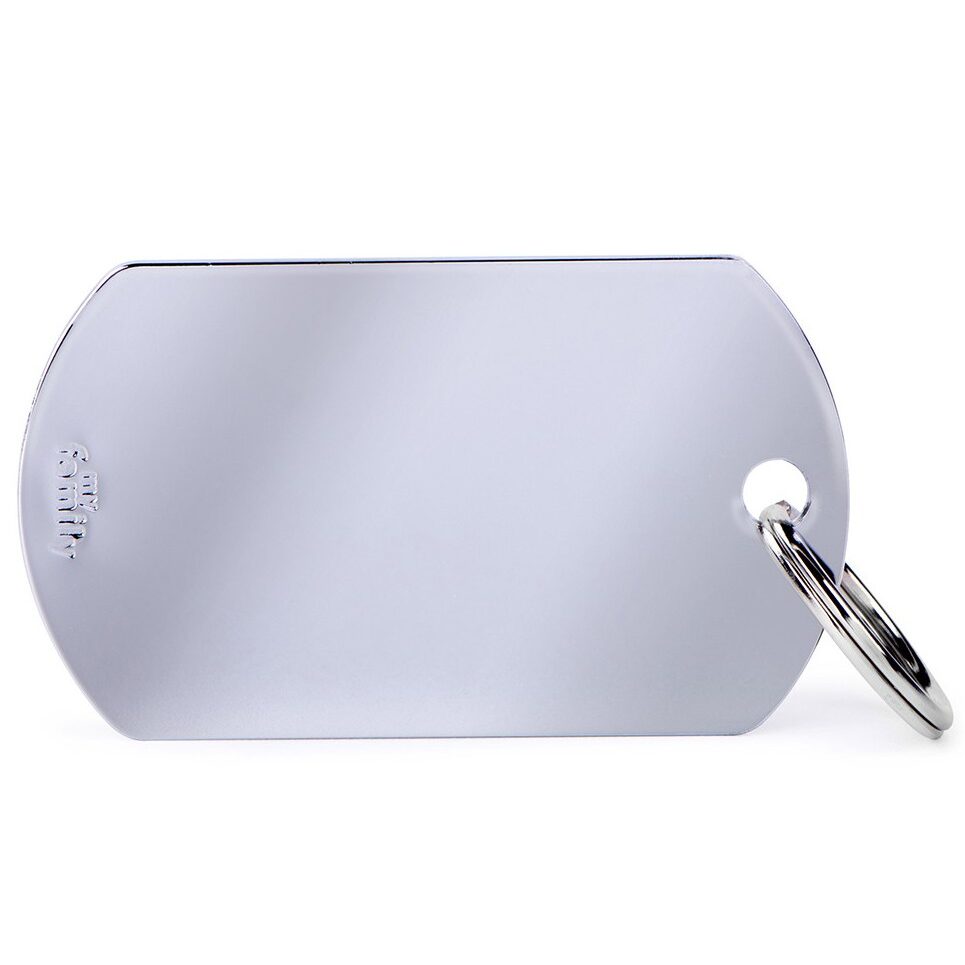 Médaille Basic Militaire Grand en Laiton Chromé