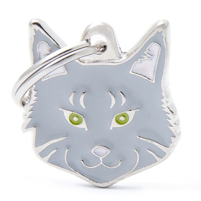 Médaille Friends Maine Coon Gris