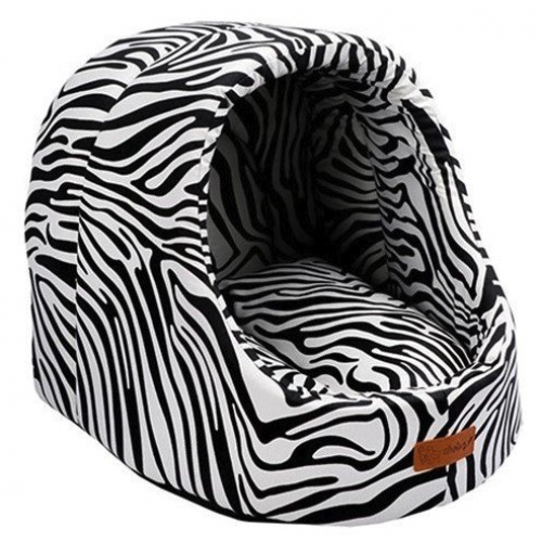 Mini Cabane Medium Canijess (50x47x43) Couleur Zebra