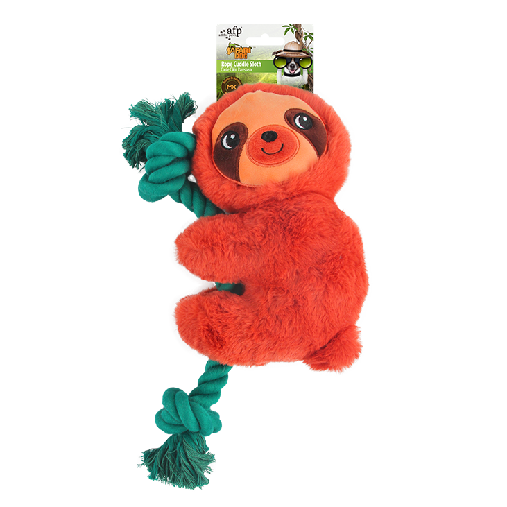 Paresseux câlin en Corde All For Paws Safari