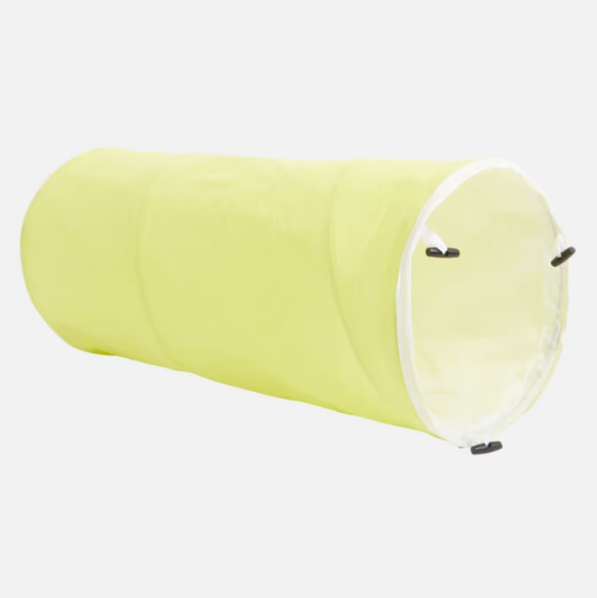 Tunnel d'exploration format moyen pour chat 58cm (25cm diamètre) - Vert