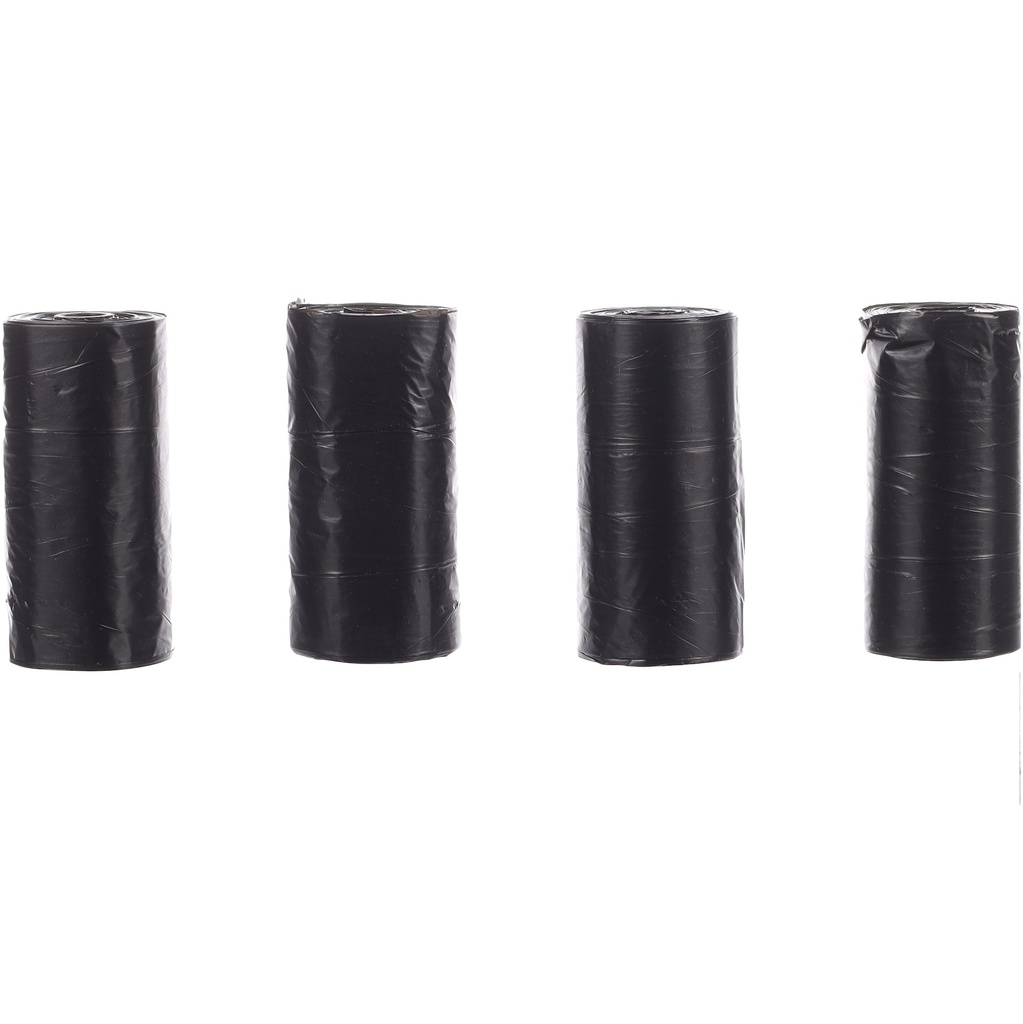 60 Sacs pour les déjections de vos animaux Flamingo (4 Rouleaux de 15 Sacs)