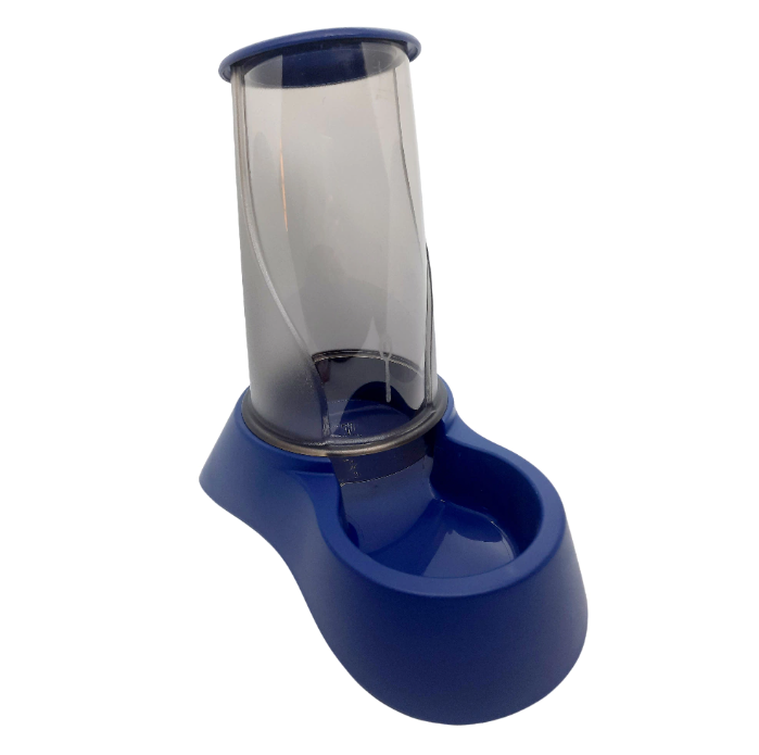 Distributeur d'Eau et de Nourriture 3.5L (Bleu | Marron) - Bleu