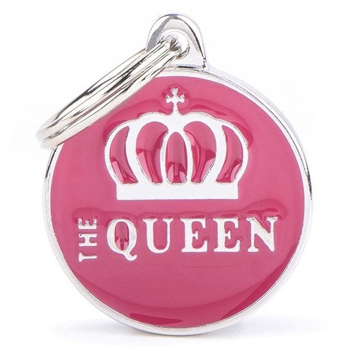Médaille Charms "The Queen" Petite