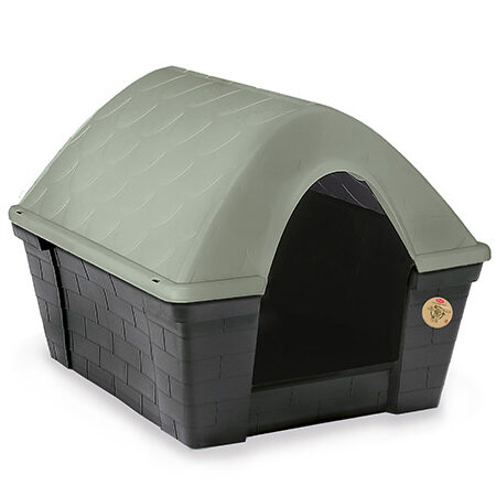 Niche de très haute qualité pour chien moyen et Grand Stefanplast (Medium et Large) - Large : 96 cm x 78 cm x h 73 cm