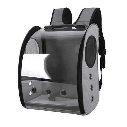 Sac de Transpost Transparent Chat et petit Chien 40x31x20cm