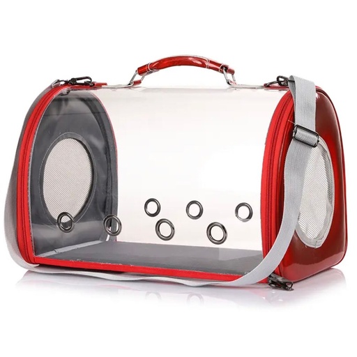 Sac de Transpost Transparent Chat et petit Chien 43x27x28cm