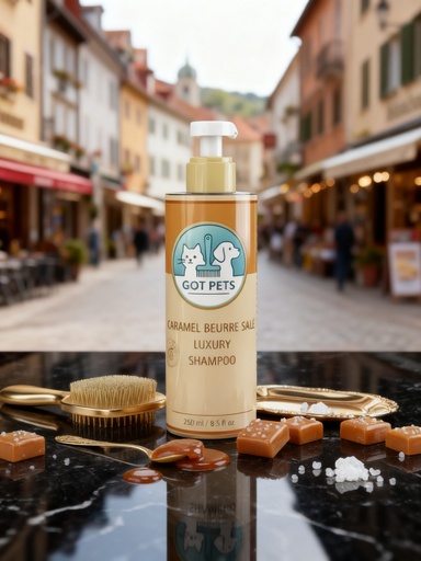 Shampooing 250 ml pro grooming caramel beurre salé 