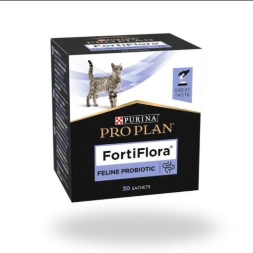Boite de 30 sachets de fortiflora chat 