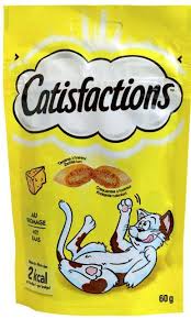 [PS-0076] CATISFACTIONS Friandise riche en fromage pour chat et chaton – Sachet de 60 g