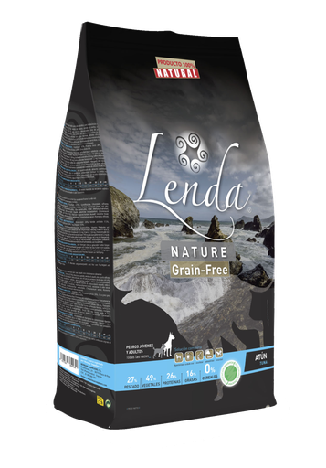 [200378] Lenda Nature Grain-Free Tuna  Hypoallergenique 12 KG: Monoprotéine Thon