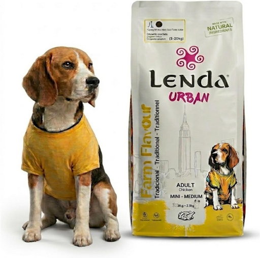 [201719] Lenda Urban Taille Mini-Medium: 2kg Farm Flavour - Poulet