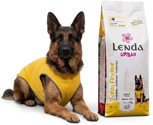 [201474] Croquette URBAN MAXI DOG: FARM Flavour - Poulet: 15 KG (Races moyennes et grandes,20 et 40+ kg)