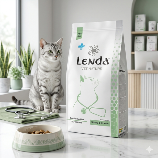 [250267] Spéciale croquette Vet Urinary-Struvite pour chat: 2kg