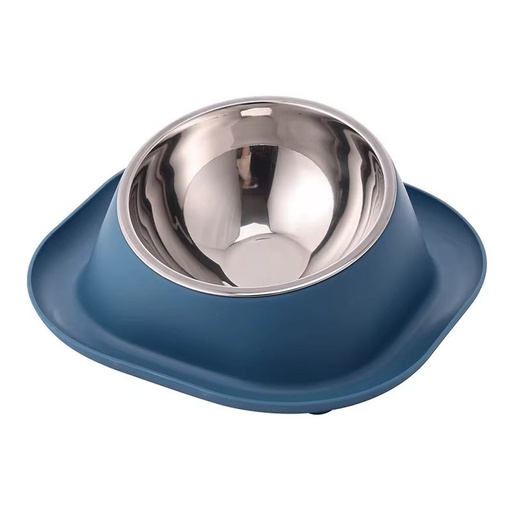 [bol-chien-inox-antiderapant] Bol pour Chien en Acier Inoxydable avec Base Antidérapante