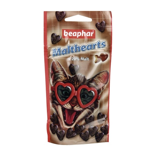 [beaphar-malthearts-friandises-malt-boules-poils] Beaphar Malthearts Friandises au Malt Anti-Boules de Poils