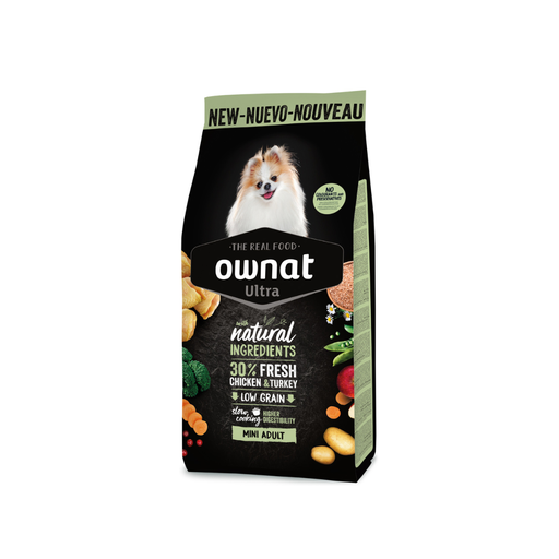 [ownat-ultra-mini-adult-complete-small-breed-adult-dog-food] Ownat Ultra Mini Adult – Aliment Complet pour Chien Petite Race