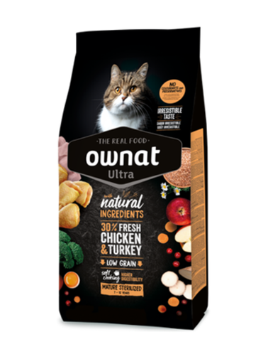 [ownat-ultra-mature-sterilized-cat-croquettes-naturelles-pour-chats-sterilises-de-plus-de-7-ans] Ownat Ultra Mature Sterilized Cat – Croquettes naturelles pour chats stérilisés de plus de 7 ans