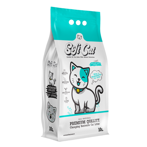 [litiere-agglomerante-soft-cat] Litière Agglomérante Soft Cat – 5L / 10L (Savon de Marseille / Lavande / Aloe Vera)
