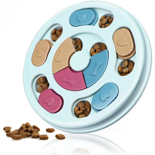 [jouet-chien-distributeur] Jouet Puzzle pour Chien – Distributeur de Friandises et Gamelle Anti-Glouton