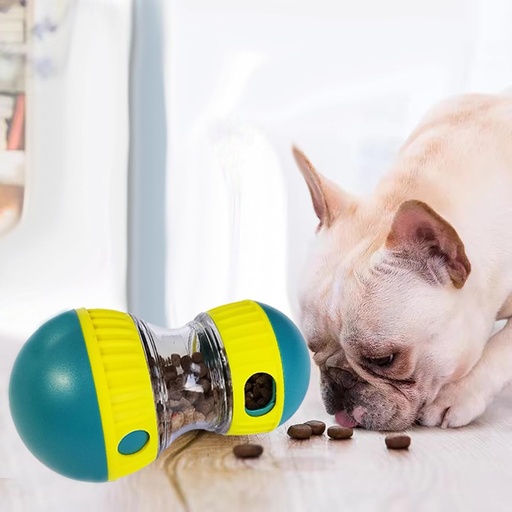 [jouet-puzzle-chien] Jouet Puzzle Interactif pour Chien – Distributeur de Friandises et Gamelle