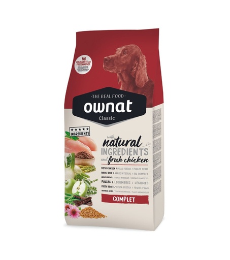 [ownat-classic-complet-adult-chien] OWNAT CLASSIC COMPLET - Croquettes Pour Chien