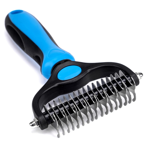 [brosse-double-face-chats-chiens] Brosse pour Chat et Chien - Brosse Double Face pour Démêlage et Sous-Poil