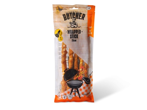 [butcher-wrapped-stick-chicken-25-cm] Butcher Wrapped Stick Chicken 25 cm