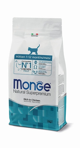 [monge-natural-superpremium-kitten-400g-1-5kg] Monge Kitten Natural Superpremium 400G/1.5Kg