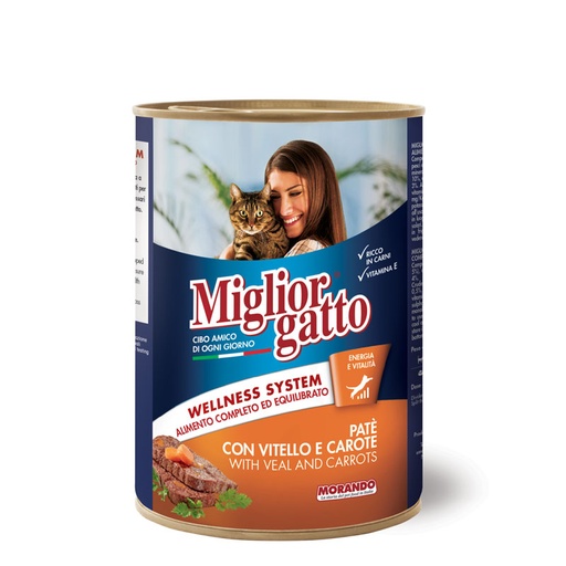 [pate-miglior-gatto-400g] Paté Miglior Gatto 400G
