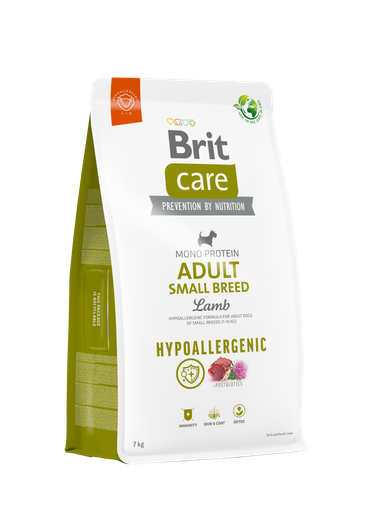 [brit-care-dog-hypoallergenic-adult-small-breed-3kg] BritCare Dog Hypoallergenic Adult Small Breed 3Kg