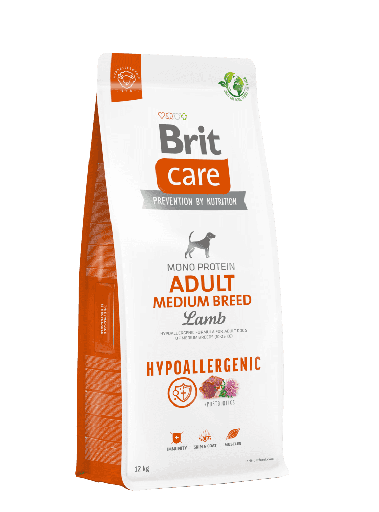 [brit-care-dog-hypoallergenic-adult-medium-12kg] BritCare Dog Hypoallergenic Adult Medium 12Kg